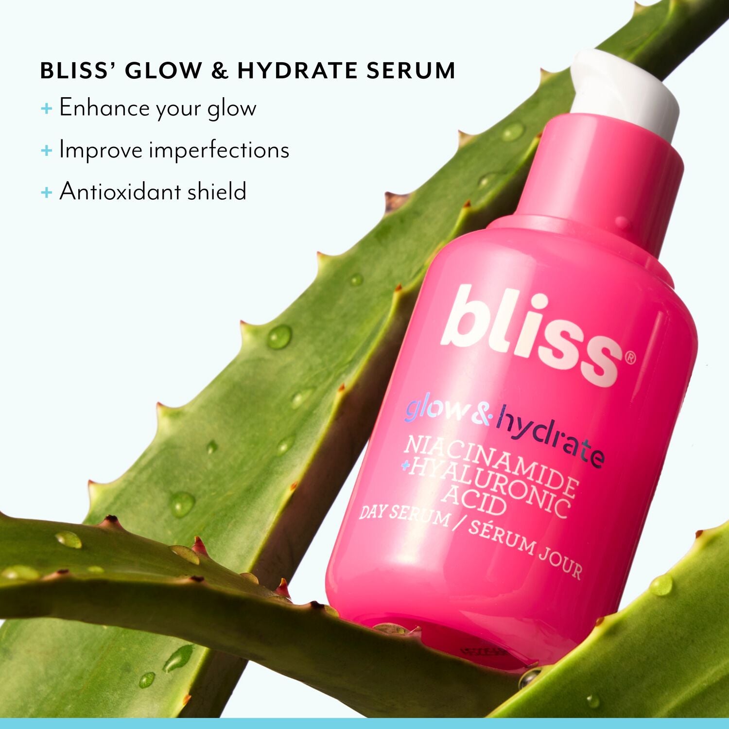 BLISS_PDP_Glow_HydrateNiacinamide_HyaluronicAcidDaySerum_ProductCallouts1-ECommerce_JPG